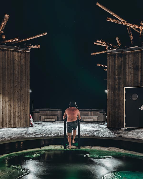 Arctic Bath: Floating in the heart of Swedish Lapland