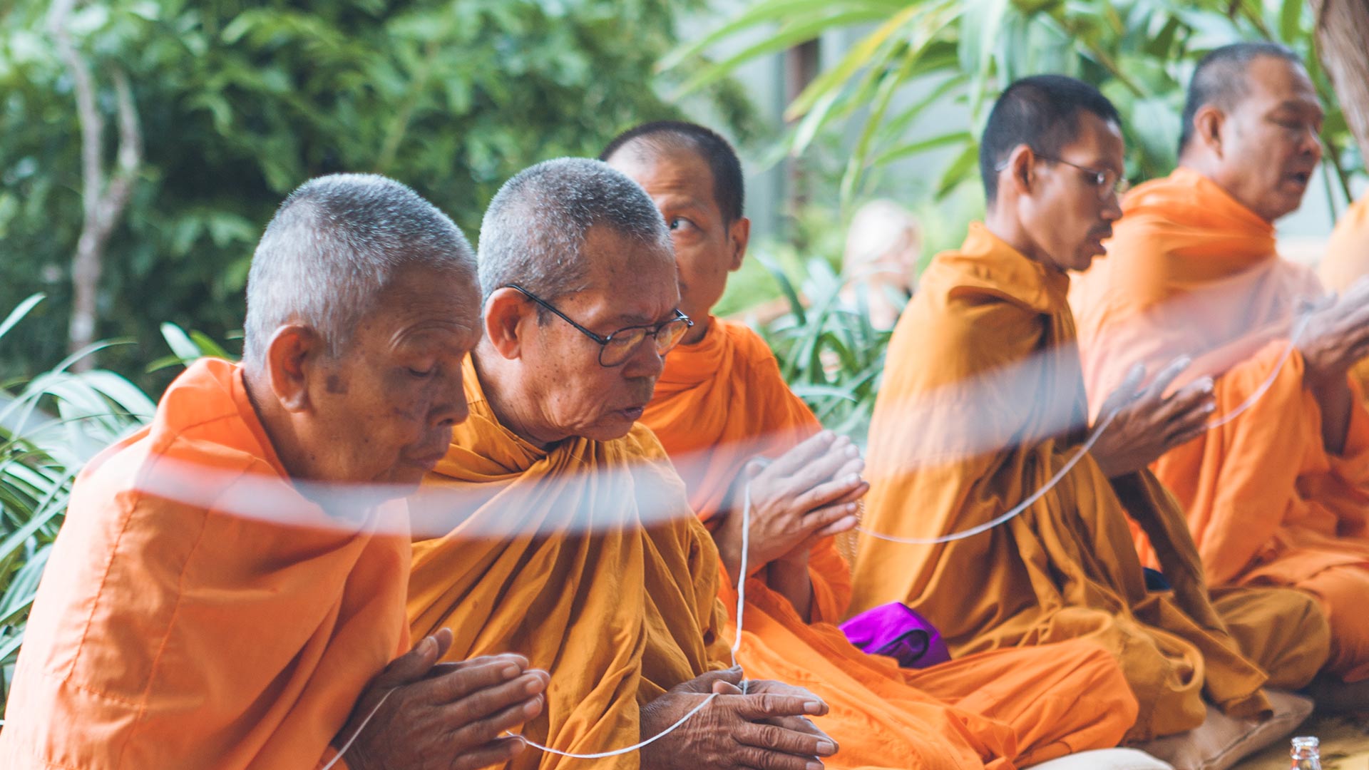 Meditation experience in Hotel Bangkok, Thailand